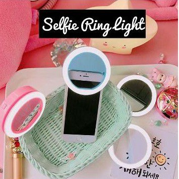 RING LIGHT LAMPU SELFIE HANDPHONE