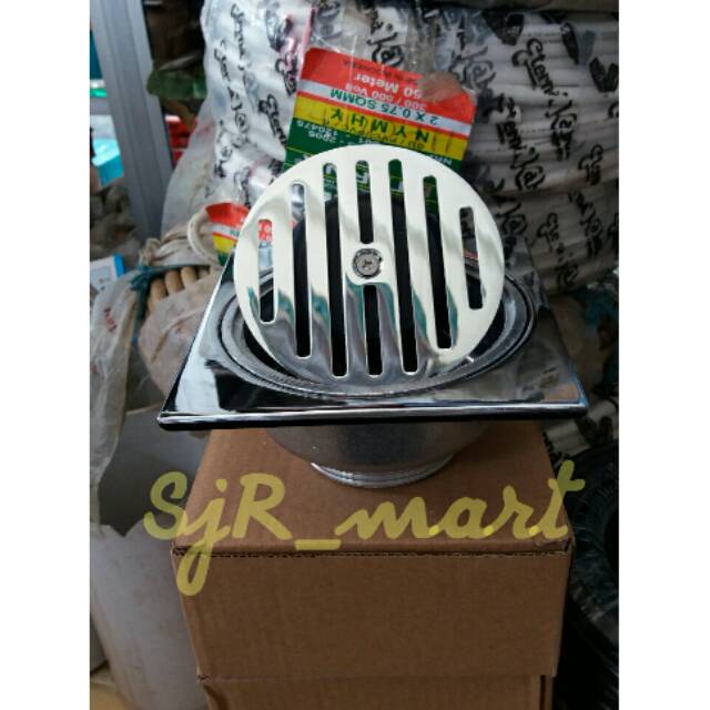 SARINGAN WC STAINLESS TEBAL Model TOTO / Saringan Kamar Mandi / Saringan Pembuangan Air WC