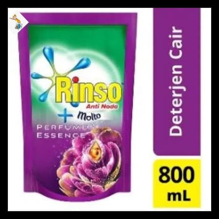 RINSO Cair Molto Rose Fresh Deterjen 750ml