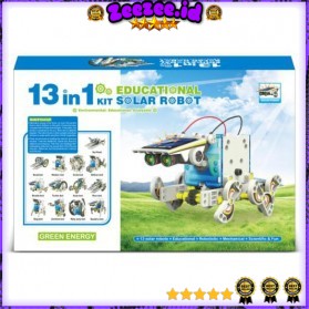 13 in 1 Transforming Solar Robot Science &amp; Education DIY Toys Kids - Gray