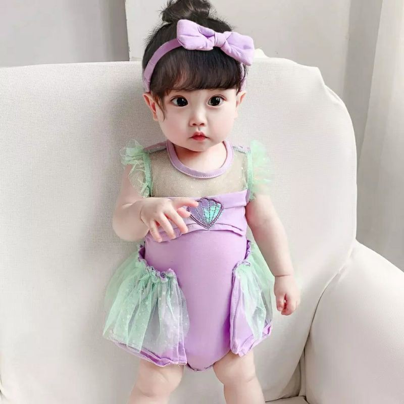 Dress princes mermaid for baby