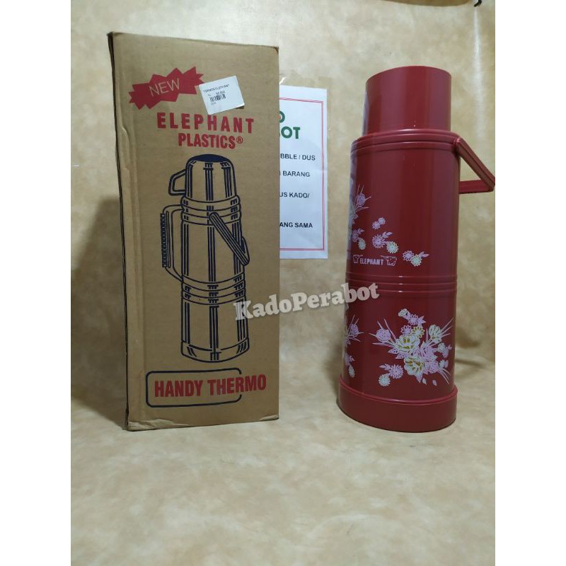 Termos Air Panas Elephant 2Liter - Termos Air Panas Jualan - Termos Air Plastik