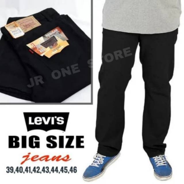 CELANA JEANS PRIA UKURAN BESAR-CELANA JEANS LEVIS JUMBO-JEANS STANDAR JUMBO