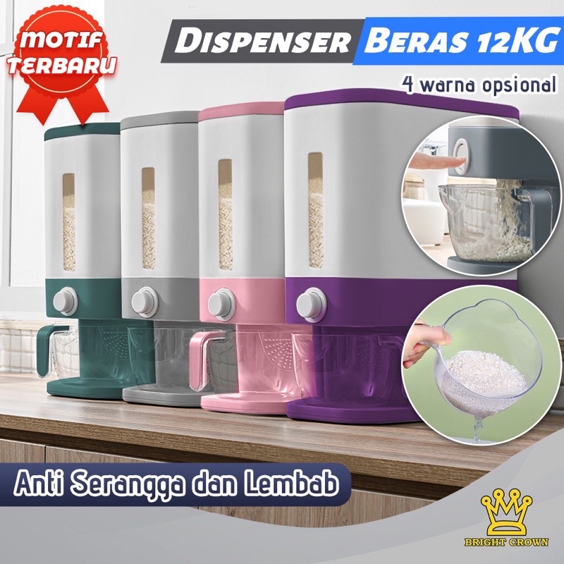 DISPENSER BERAS 12kg