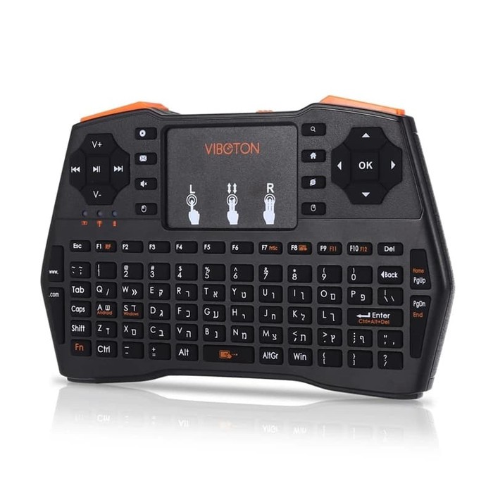 Wireless Mini Keyboard Air Mouse Viboton i8 Plus 2.4G Touchpad Remote