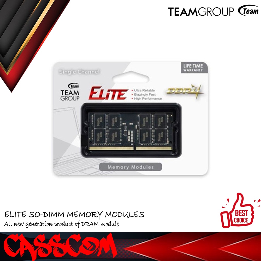 Sodimm Ddr4 Team Elite 32Gb 2666Mhz RAM TED432G2666C19