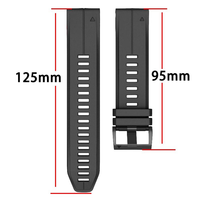 STRAP BAND TALI JAM Garmin Enduro Fenix 3 5x 6x 7x 26mm