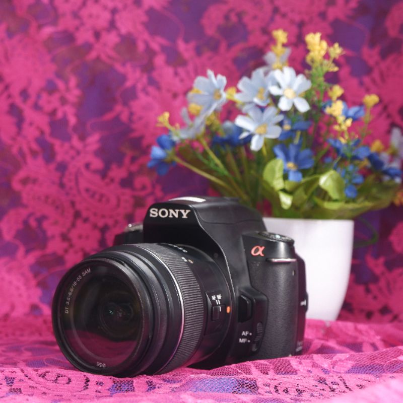 SONY a230 Lensa 18-55mm Kamera DSLR -  Bergaransi