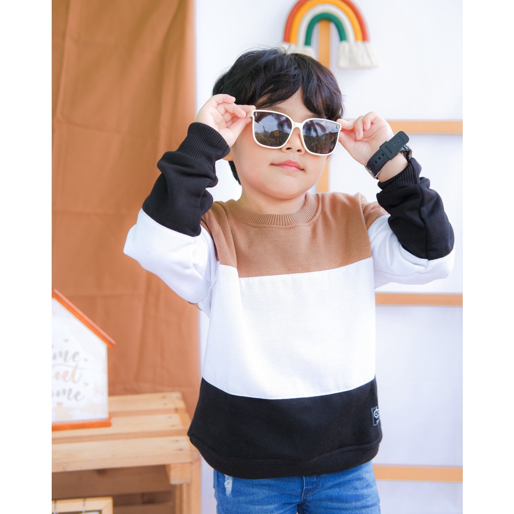 Doopkids Switer Crewneck Anak & Dewasa / Sweater Anak Laki Laki Perempuan