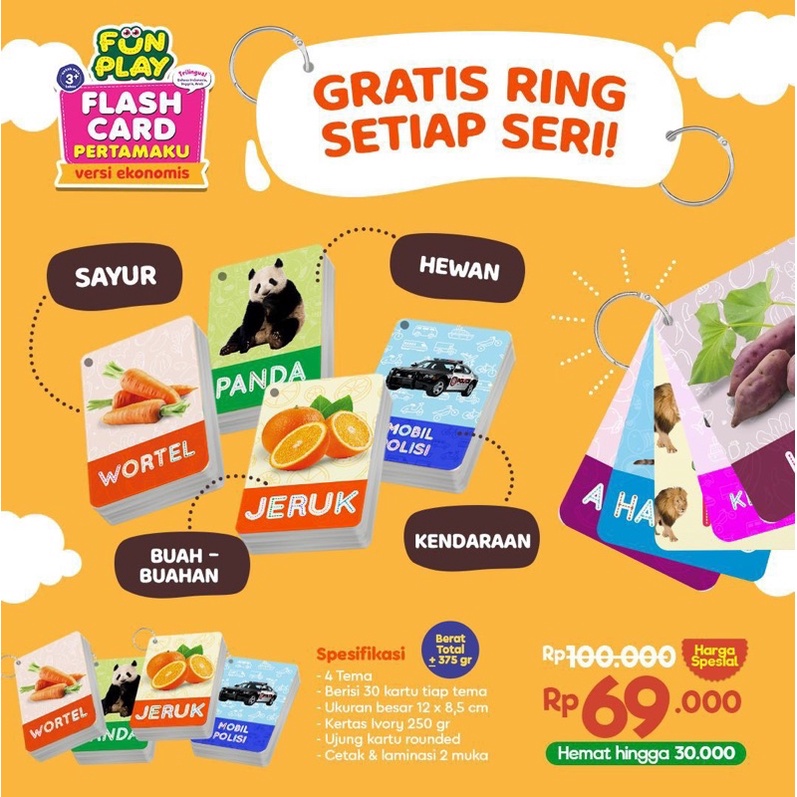 Jual FLASH CARD RING Shopee Indonesia