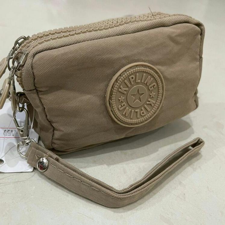 TRXSs9S3-- Dompet koin / Dompet kecil kipling 3 Zipper import