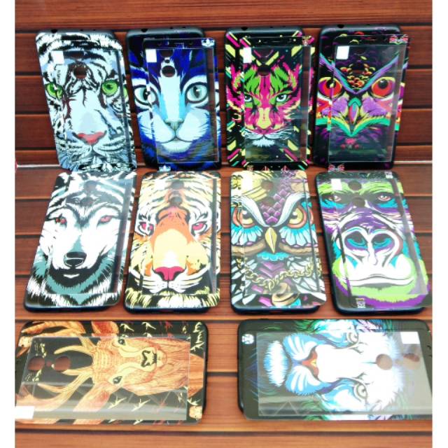 Case Animal + TG For Xiaomi Redmi 5