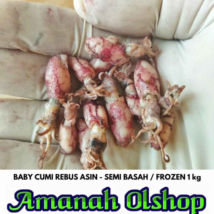 

[COD] BABY CUMI ASIN SEMI BASAH 1 kg [COD]