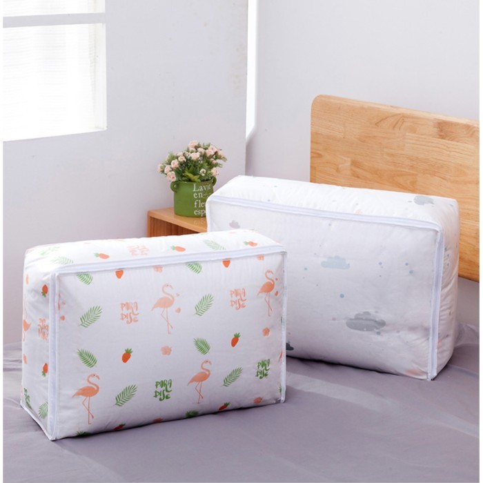 TAS Tempat Penyimpanan Bedcover Selimut Bantal Pakaian Anti Debu Dust Cover Storage Bag