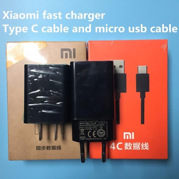 Kabel Data Xiaomi Type-C MI ORIGINAL ORI 100% Micro USB Cable