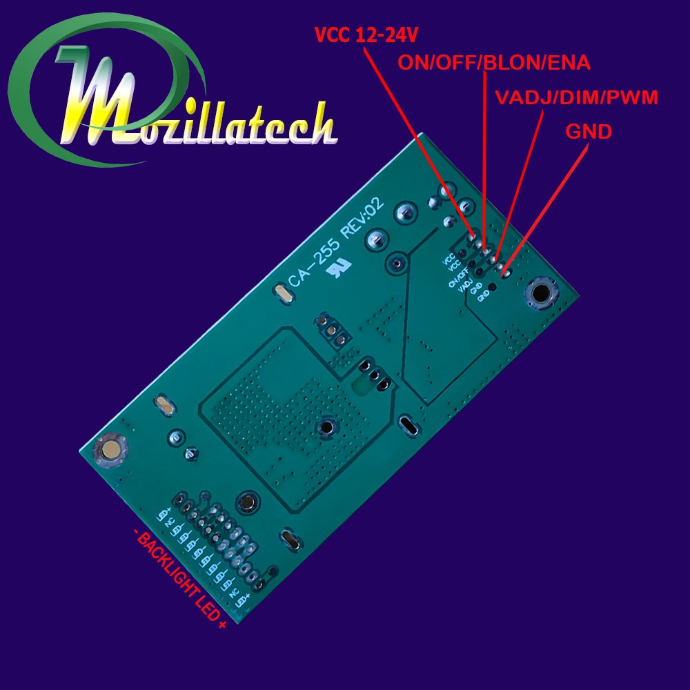 INVERTER BACKLIGHT UNIVERSAL DRIVER LED UNIVERSAL INVERTER BACKLIGHT UNIVERSAL 20 - 32 INCH CA - 255