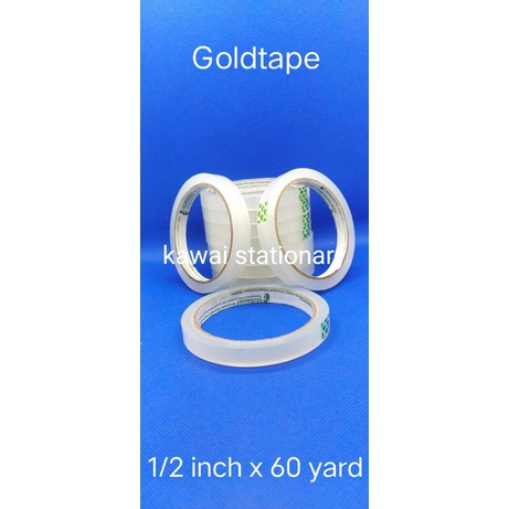 

Goldtape 1/2 inch solasi /OPP / solatip