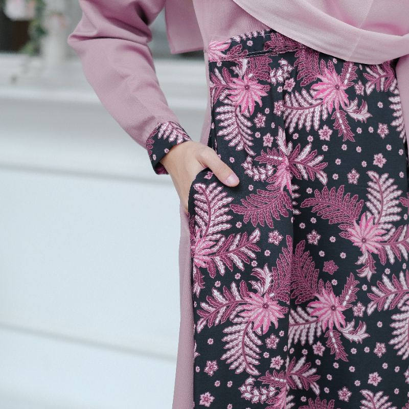 Baju Muslim Gamis Sabiya Dress Batik