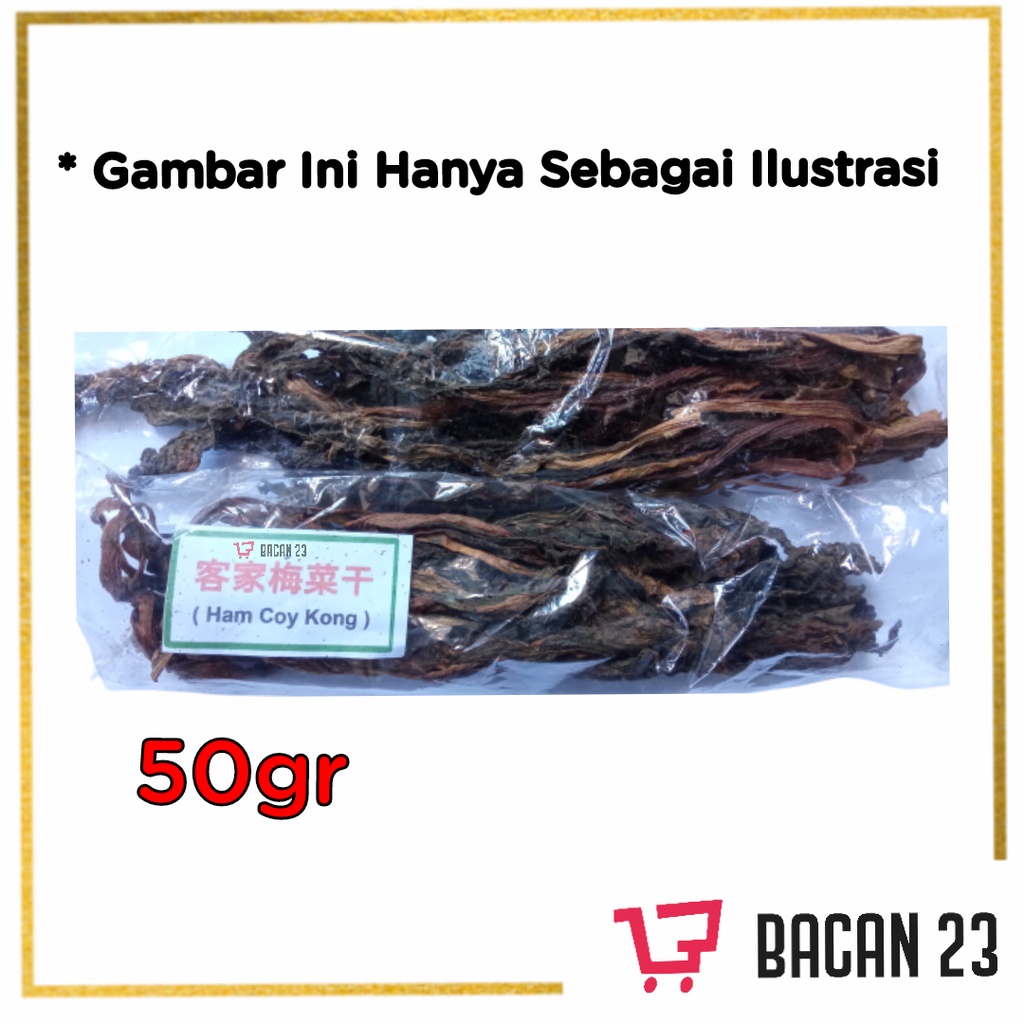 Ham Coy Kong (50gr) / Sayur Sawi Kering / Bacan23 - Bacan 23