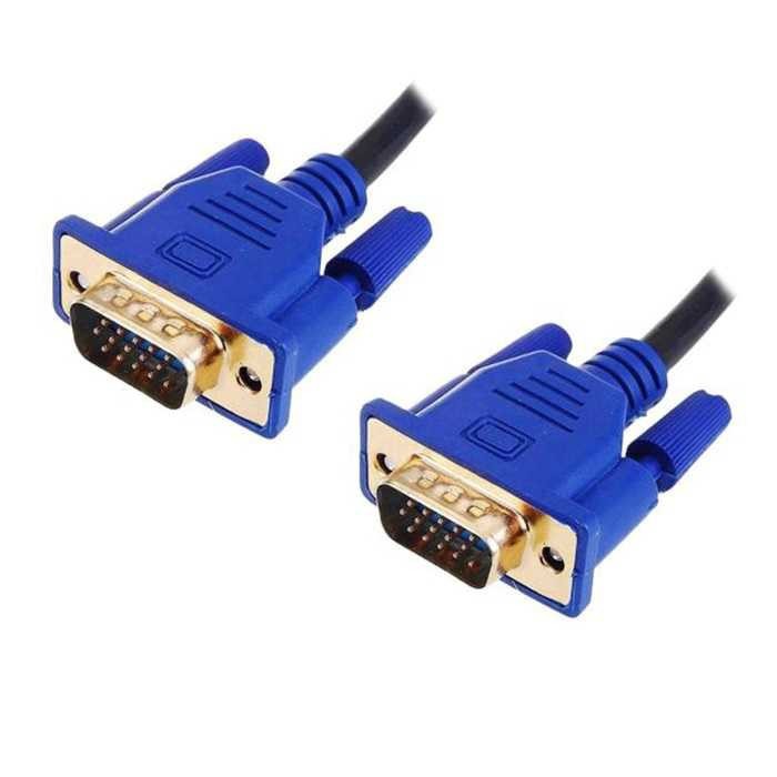 CABLE VGA MALE-MALE (GOLD PLATED) HQ 1.5 METER