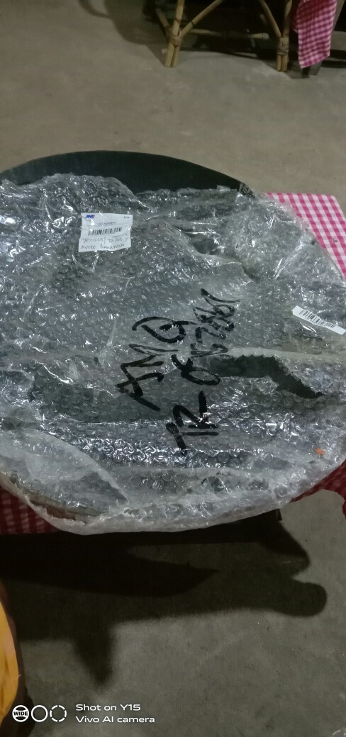 Wajan Besar 50 Cm Wajan Resto Nasi Goreng Chinese Food Plat Baja Hitam