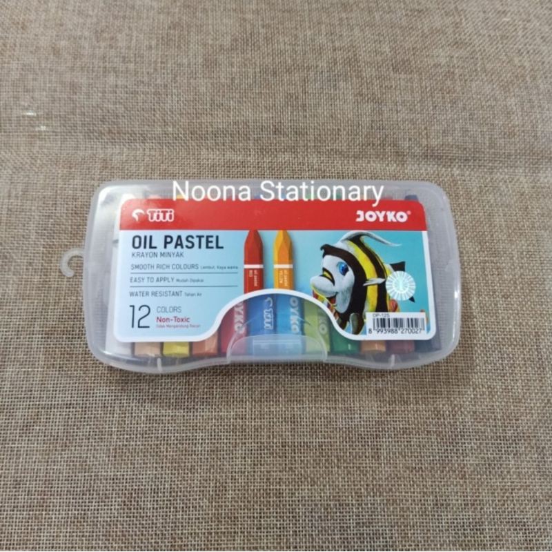 

Crayon 12 Warna Oil Pastel - Joyko 12S