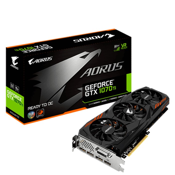 Gigabyte GTX 1070 TI GAMING 8GB DDR5 AORUS