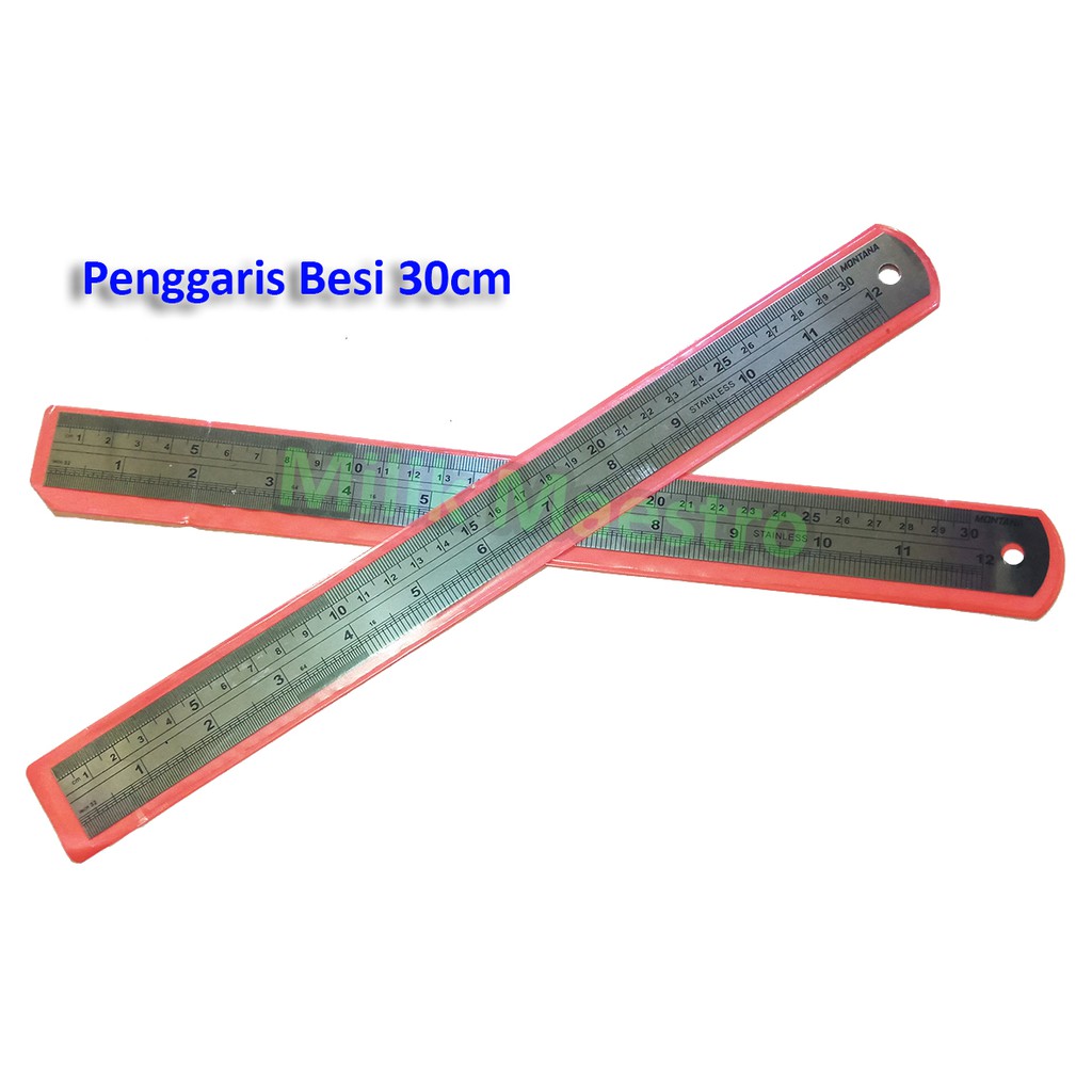 

Original Penggaris Besi 30cm - Rol - Stainless Ruler 30cm - Mistar