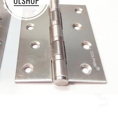 ❆ Engsel Pintu 4" Stainless 304 / Engsel Pintu Rumah/ Kunci Pintu rumah ✳
