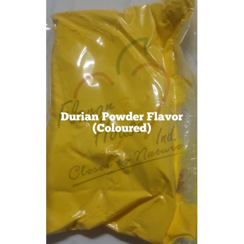 

Durian Powder Flavor Coloured (pure, bubuk biang)