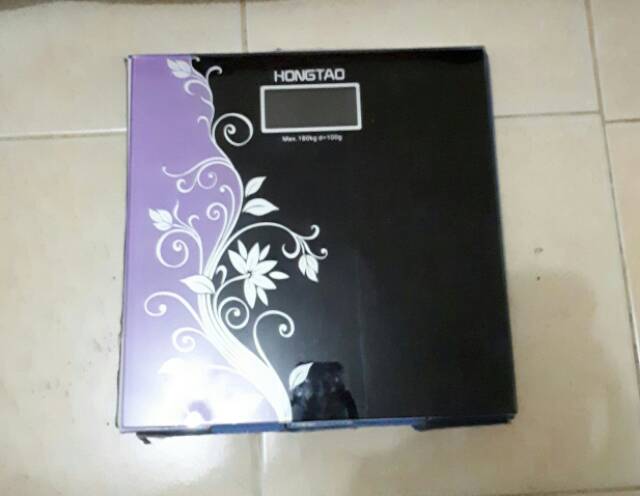 [PROMO] Timbangan Badan Digital Warna  Max 180 Kg Ukuran 29cm x 29 cm - Personal Scale