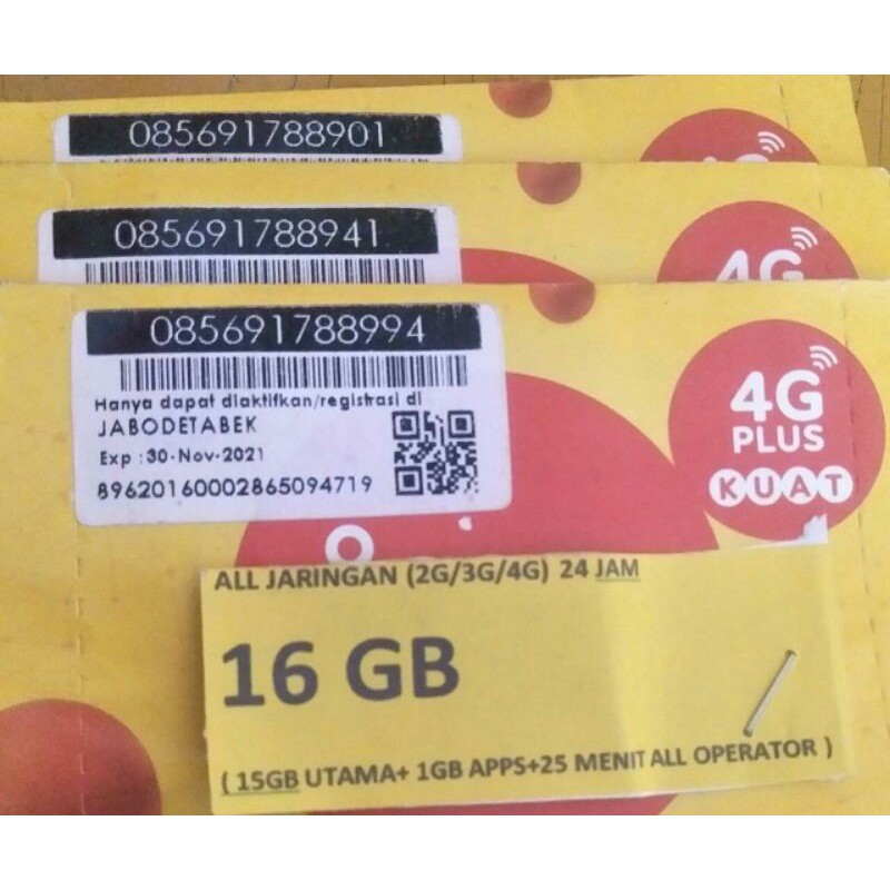 perdana Indosat data