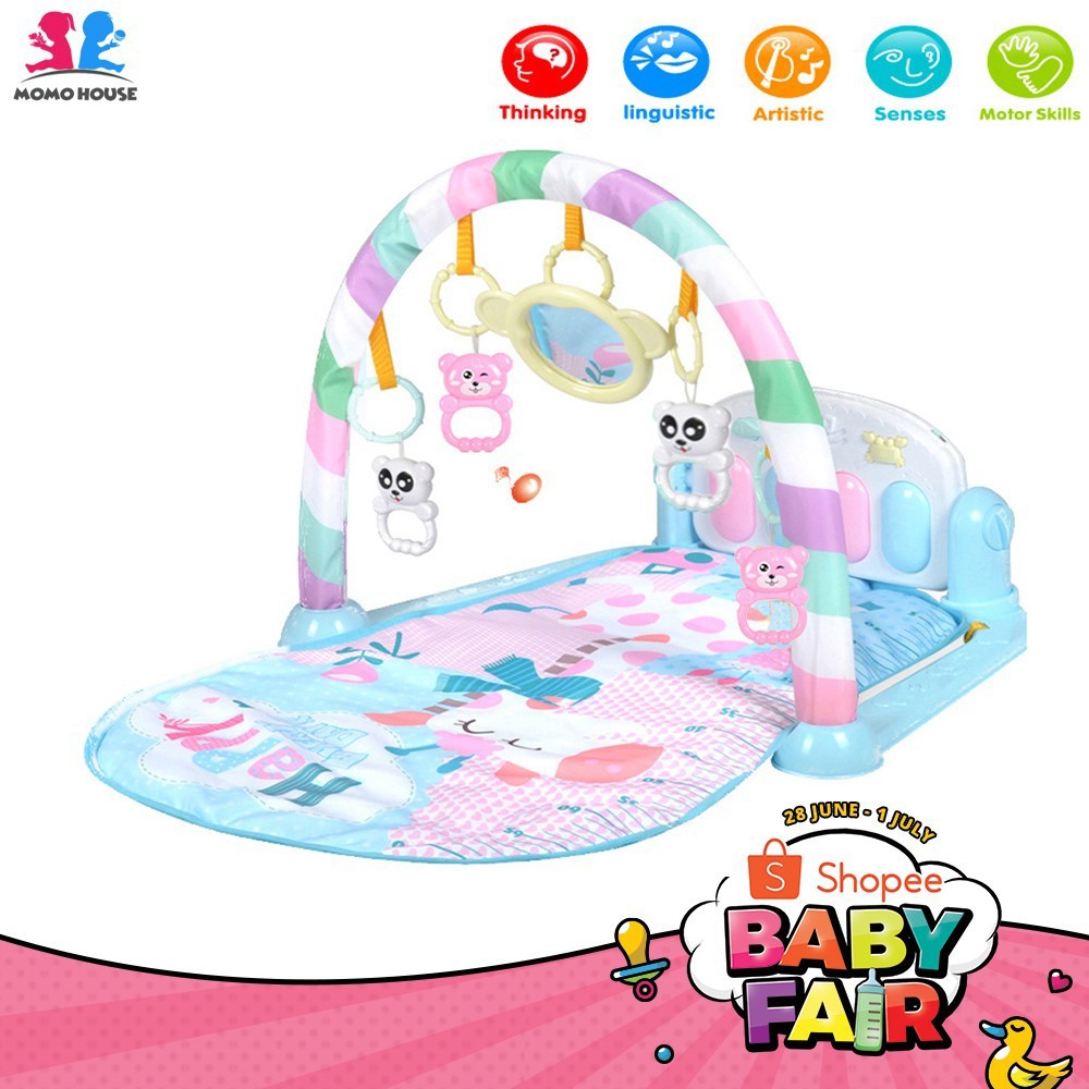 Binjia Baby Toys Colourful Musical Play Gym Playgym Play Mat