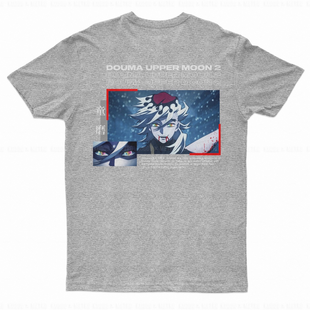 Tshirt Douma Upper Moon Anime Manga Kimetsu No Yaiba Premium Demon Slayer Unisex