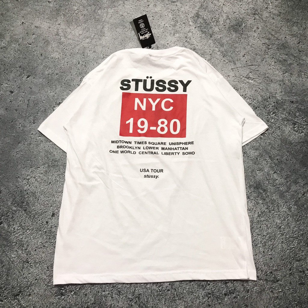 BAJU KAOS TSHIRT HYPE STUSY TEE UNISEX GOOD QUALITY