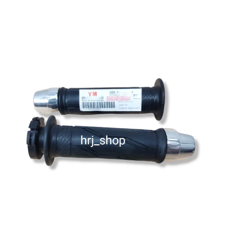 Handgrip Yamaha Set Jalu stang Crome Jalu stang PCX Motor Yamaha Vixion nmax Beat vario dll