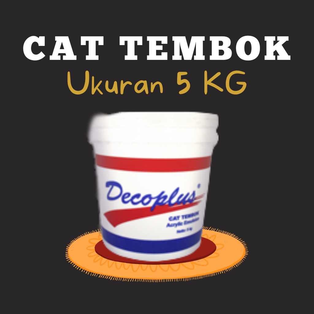 CAT TEMBOK DECOPLUS 5 KG