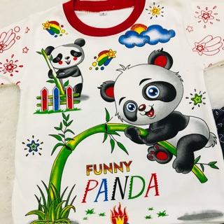 SETELAN BAJU  ANAK  LAKI LAKI USIA  6  24 BULAN  GAMBAR  PANDA 