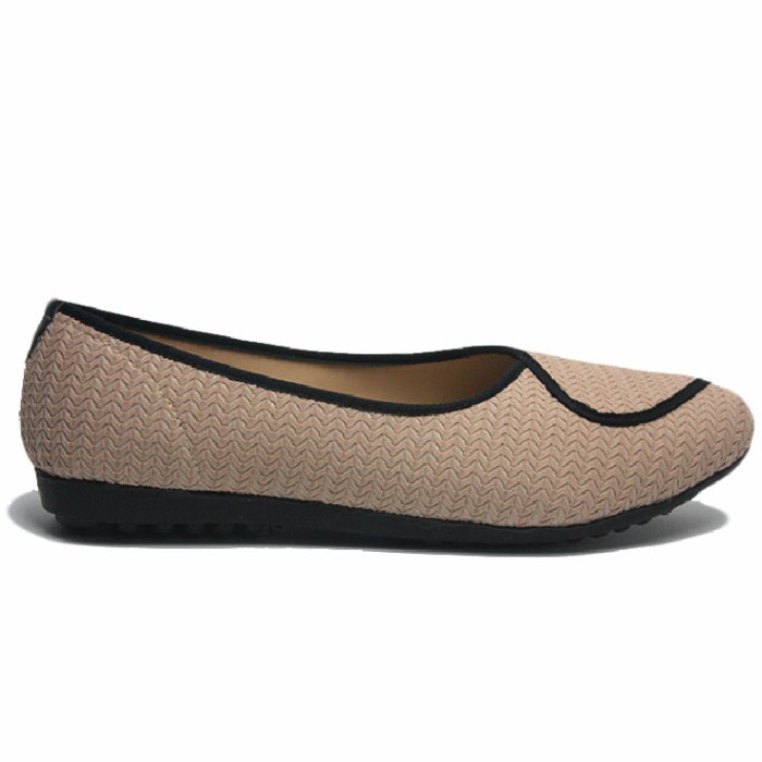 Dr. Kevin Sepatu Wanita Women Flat & Ballerina Shoes 551-024 - Cream - Cream, 39