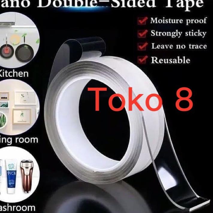 

(TERBARU) DOUBLE TAPE SUPER/ISOLASI BENING 2 SISI SUPER KUAT TANPA BEKAS
