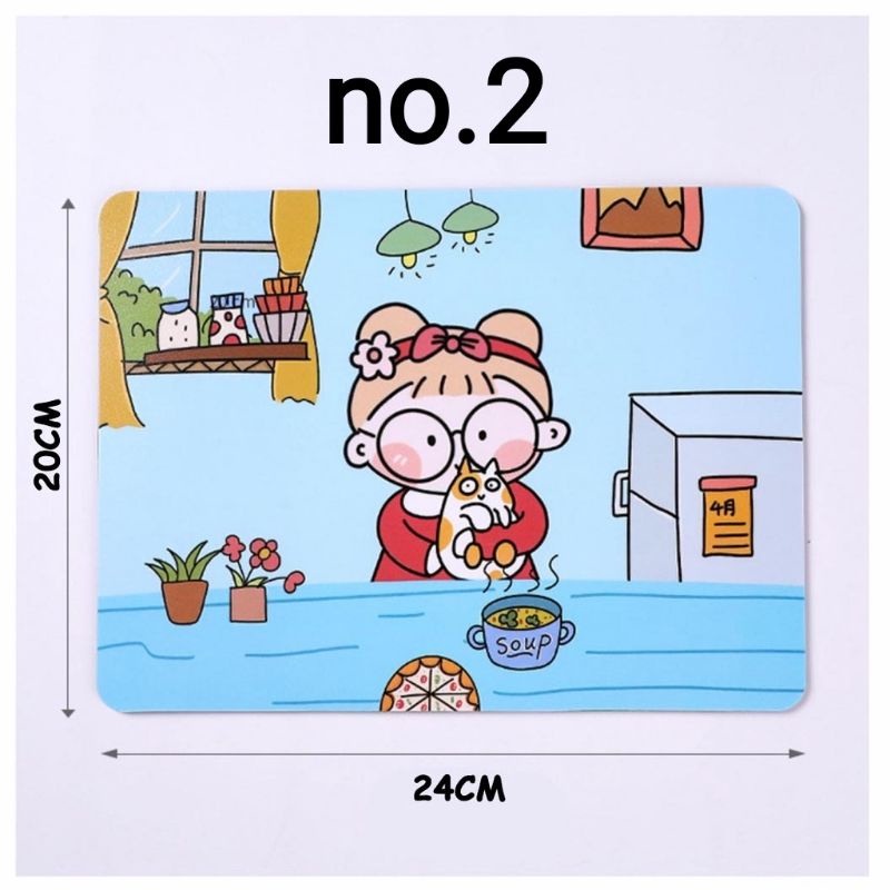 Mouse Pad Bantal Ergonomis Tatakan Alas Pergelangan Tangan Mouse Pad Lentur Anti Slip Ada Bantalan Mouse Pad Motif Karakter Kawaii Girl Unicorn Mouse Pad Motif Lucu Mouse Pad Anak Bagus Murah Mousepad