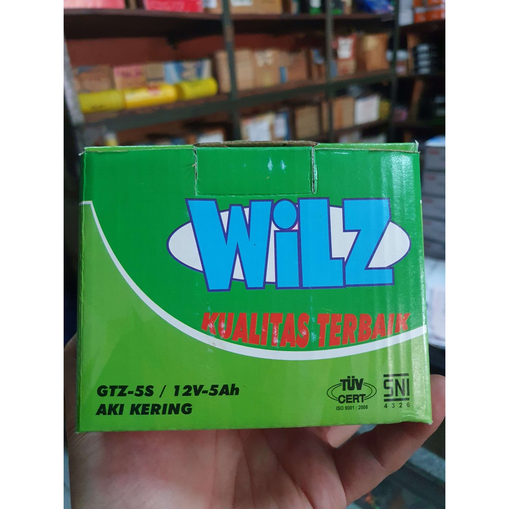 Aki Accu WILZ Kering GTZ-5S / 12V-5Ah