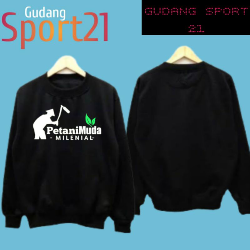 sweater petani muda milenial sweater petani muda indonesia/sweater petani