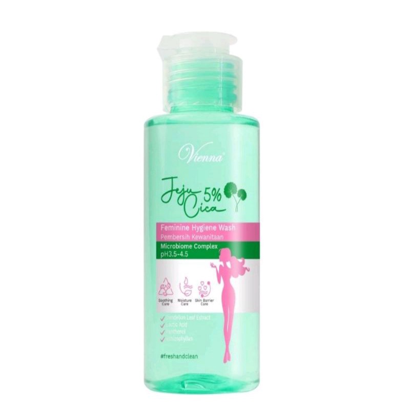 VIENNA JEJU CICA 5% FEMININE HYGIENE WASH Pembersih Kewanitaan -100ML