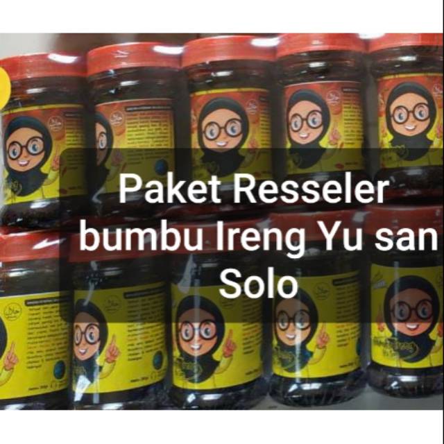 

Bumbu Ireng Yu San (Paket Resseler)