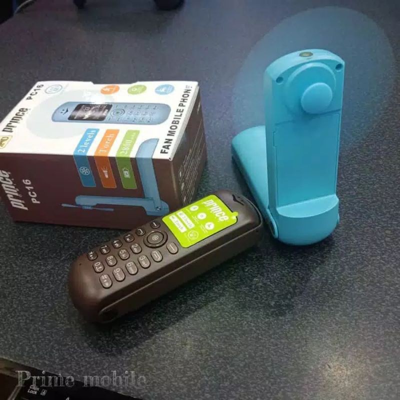 Hp Prince PC 16 Fan Hp Unik Dual sim hp Kipas Mp3 Radio Senter Hape langka