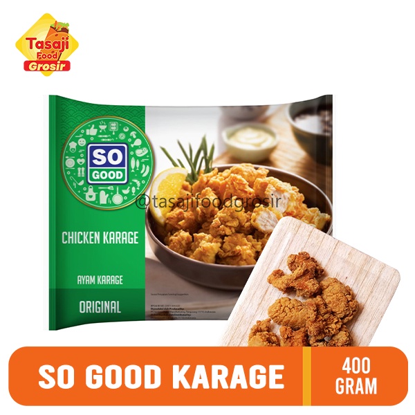 

So Good Karage 400gr Frozen Beku