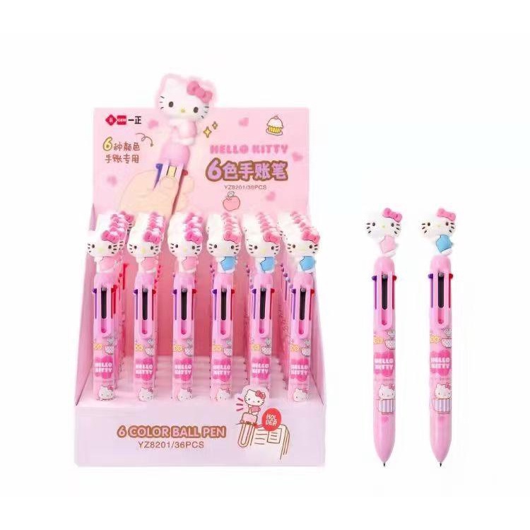 

bolpen 6 warna hk melody