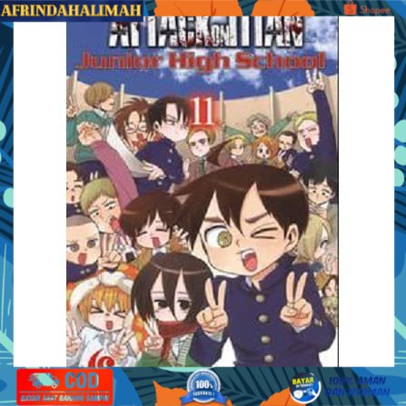 

{TERBARU} KOMIK SET : ATTACK ON TITAN - JUNIOR HIGH SCHOOL 1 SD 11 TAMAT