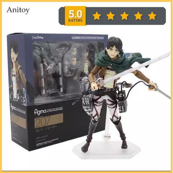 Figma Eren Attack On Titan Action Figure Paling Murah